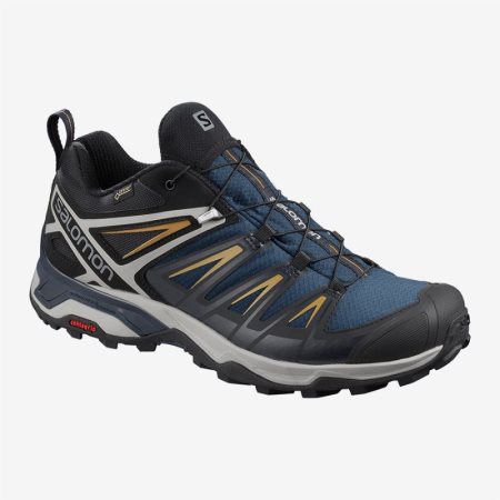 Salomon X ULTRA 3 GTX Mens Hiking Shoes Navy | Salomon South Africa